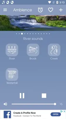 Ambience Nature sounds android App screenshot 1