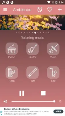 Ambience Nature sounds android App screenshot 6